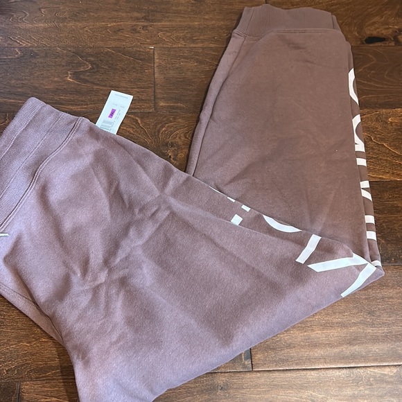Calvin Klein Womens Sweatpants Plus sz 2X  Logo brown Nwt Drawstring - Picture 4 of 7